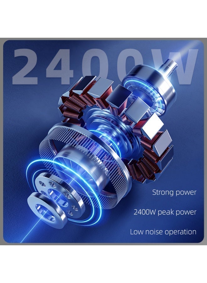 ALongDeng Electric Pressure Washer 2400W Power Washer with 33ft Hose Detachable Water Gun Electric Pressure Washer for Cleaning Car & Home Garden Yard - Image 4